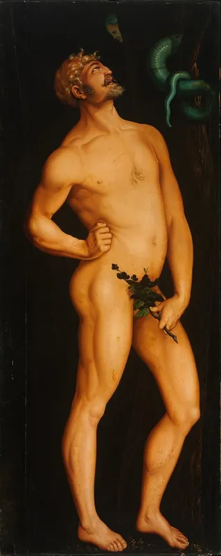 Adam by Hans Baldung - Canvas Print