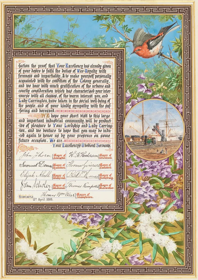 Addresses Presented To Lord Carrington Governor Of New South Wales Pl 13