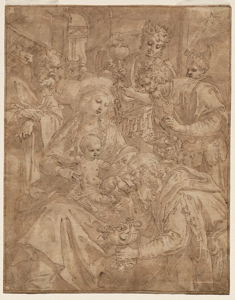 Adoration Of The Magi 63