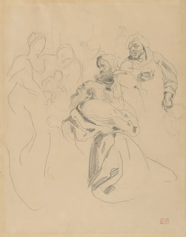 Adoration Of The Magi After Rubens