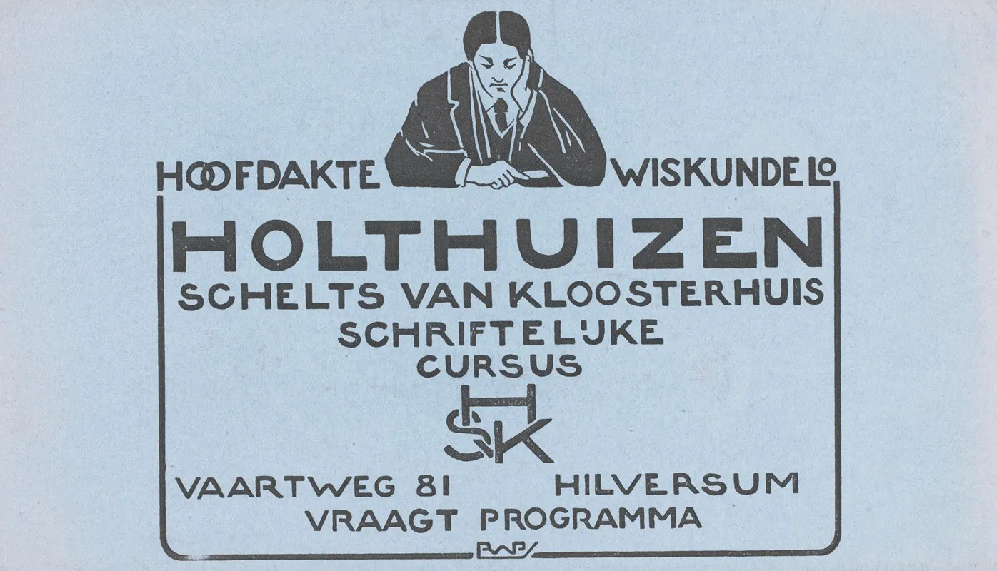 Advertentie Voor Cursus Holthuizen by Reinier Willem Petrus de Vries - Canvas Print