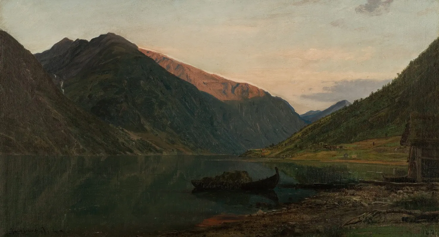 Aftenstemning Fjaerland