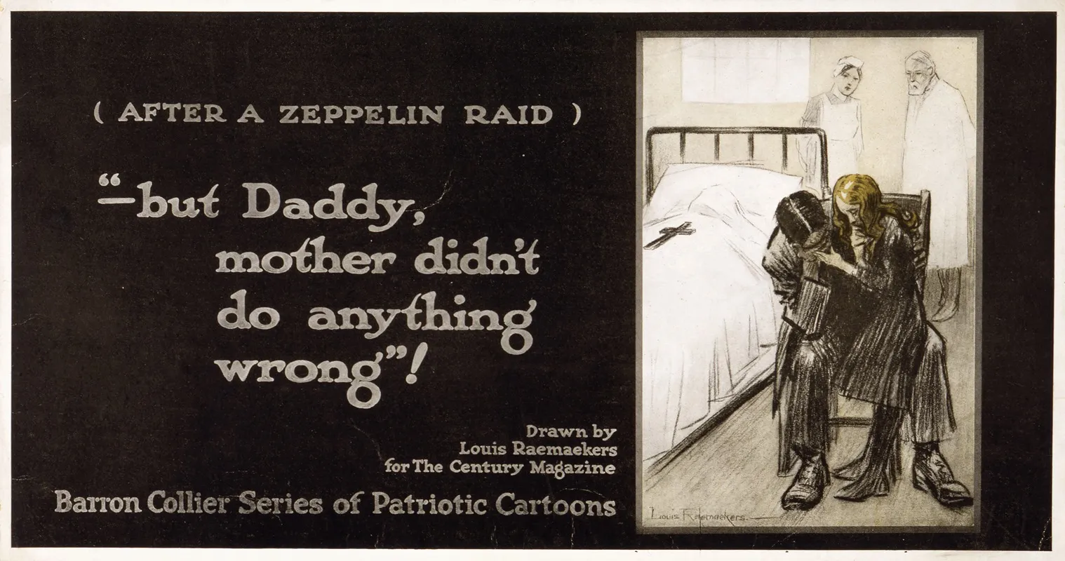 After A Zeppelin Raid But Daddy Mother Didnt Do Anything Wrong