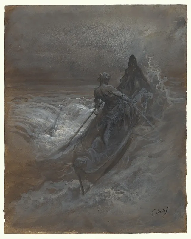 After The Shipwreck Design For An Illustration Of Coleridges The Rime Of The Ancient Mariner