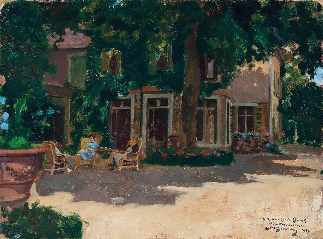 Afternoon Tea In The Shade