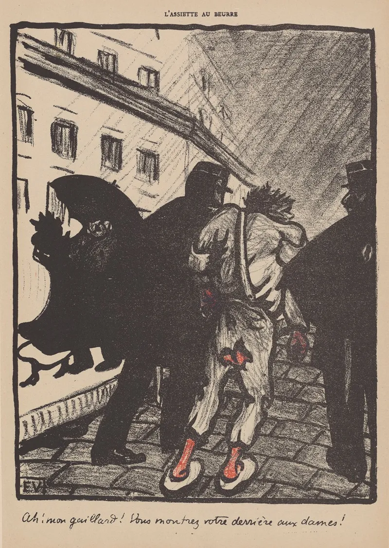 Ah Mon Gaillard Vous Montrez Votre Derriere Aux Dames