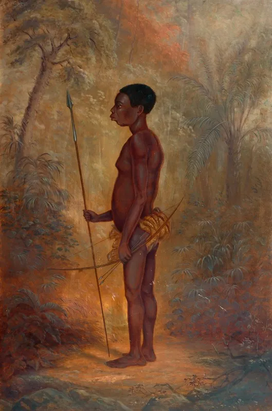 Akka Man by Antonio Zeno Shindler - Canvas Print