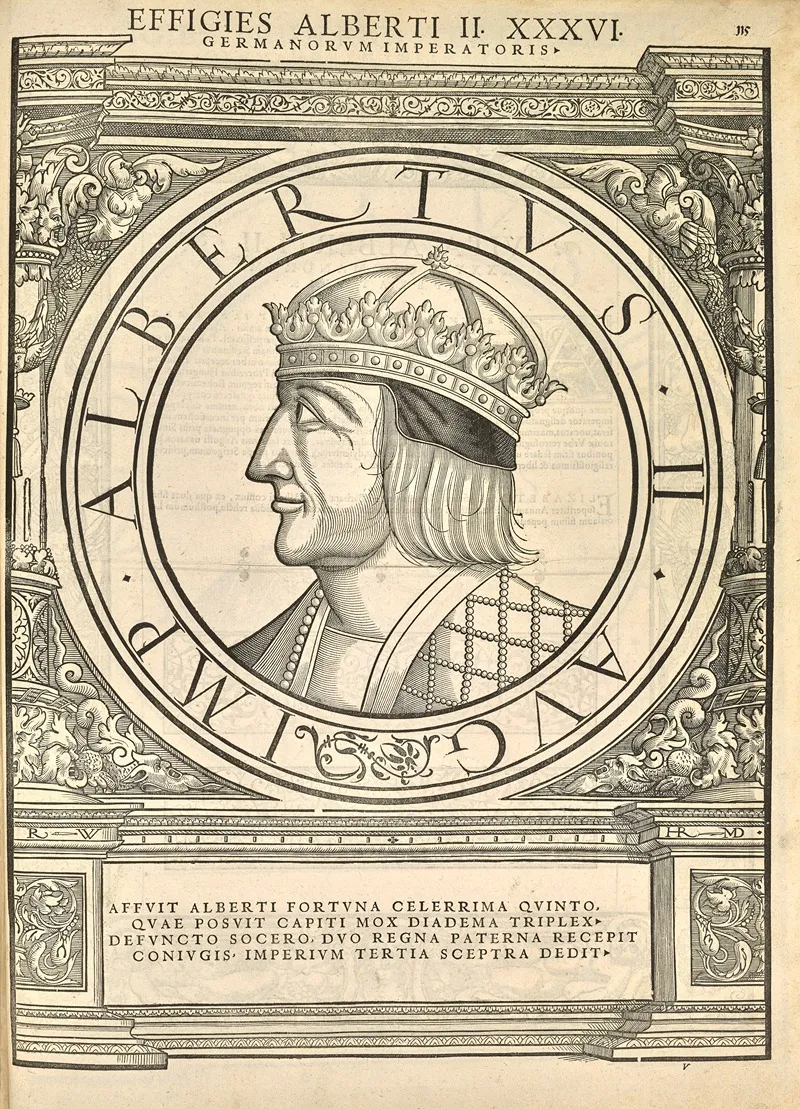 Albert Ii by Jacopo Strada - Canvas Print