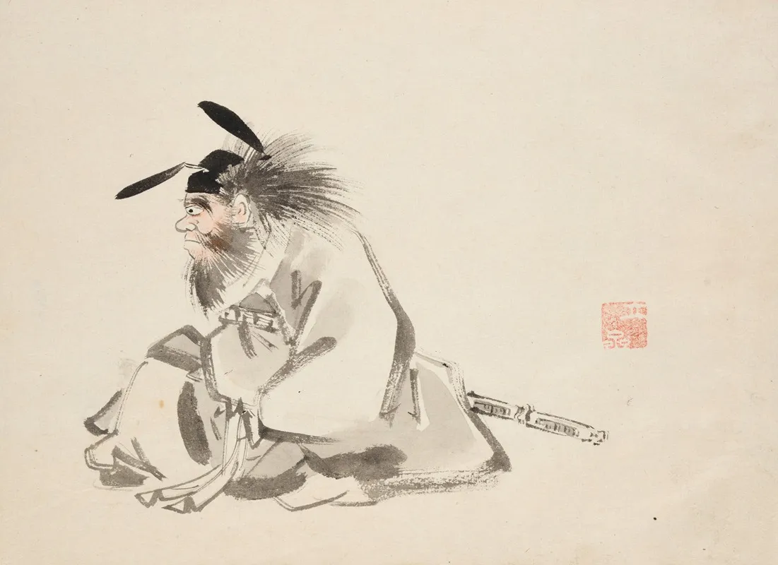 Album Of Ichiryusai Hiroshiges Sketches Pl 13