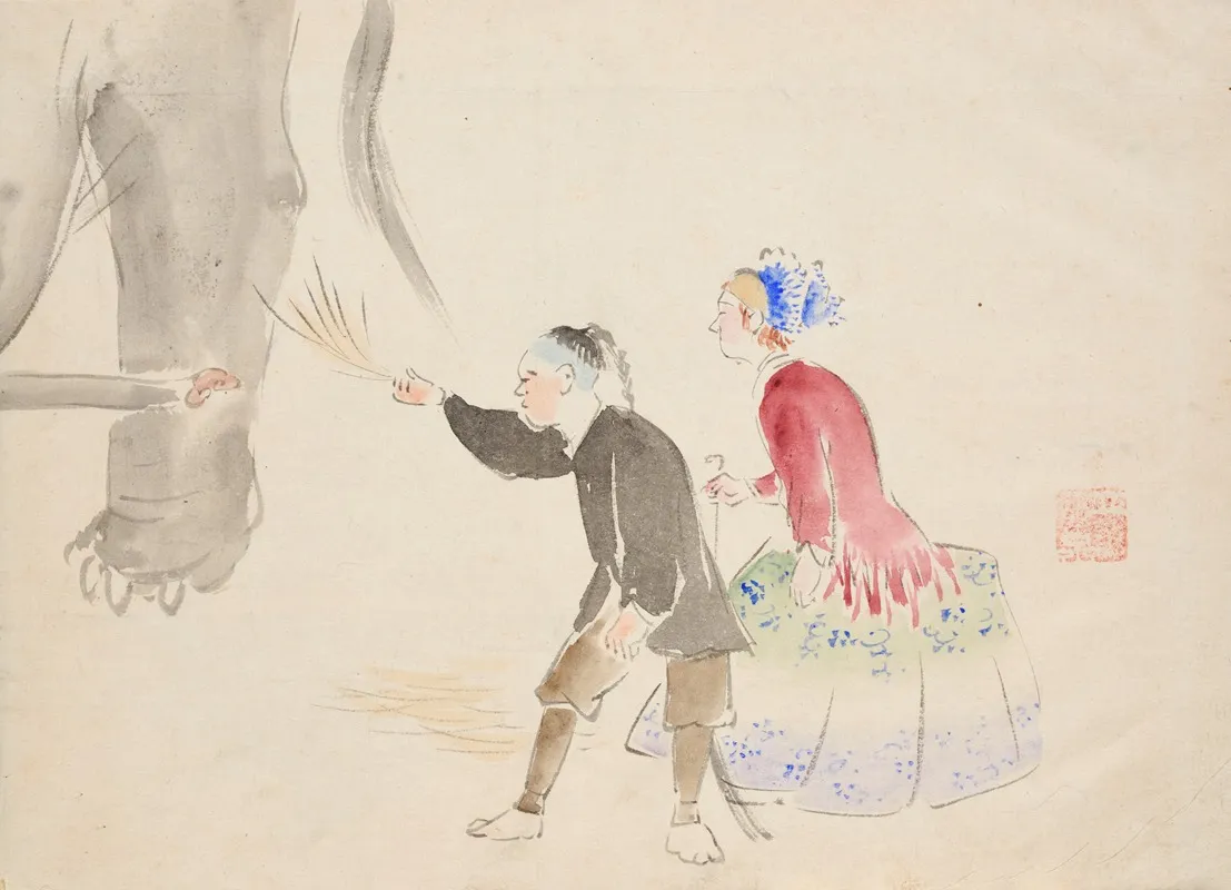 Album Of Ichiryusai Hiroshiges Sketches Pl 19