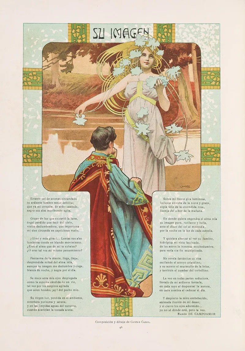 Album Salon Pl 18 by Miguel Seguí (Publisher) - Canvas Print