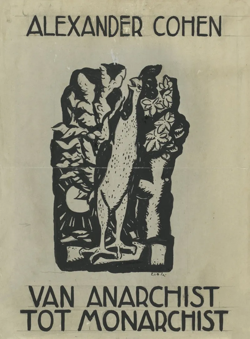 Alexander Cohens Van Anarchist Tot Monarchist by Leo Gestel - Canvas Print