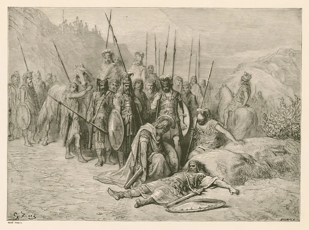 Alexander Discovering The Body Of Darius