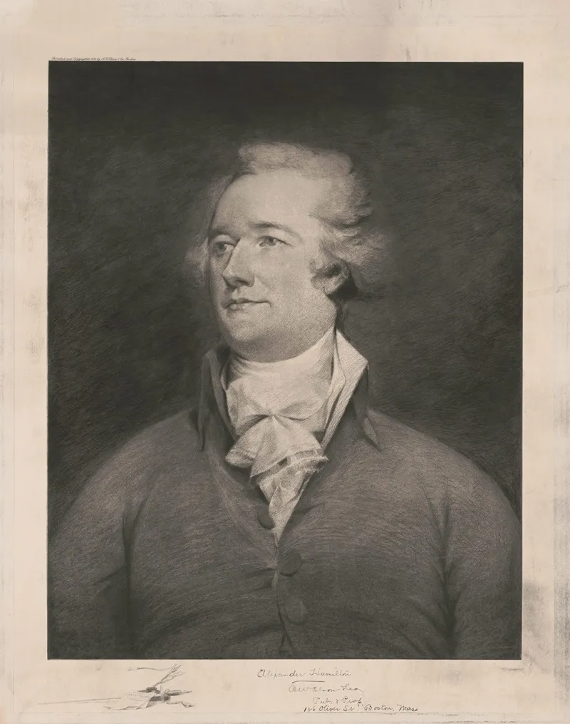 Alexander Hamilton 7 by A.W. Elson &amp; Co. - Canvas Print