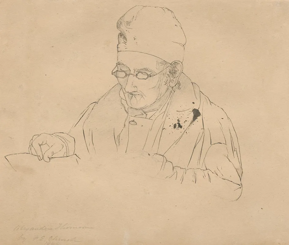 Alexander Thomson by Frederic Edwin Church - Canvas Print