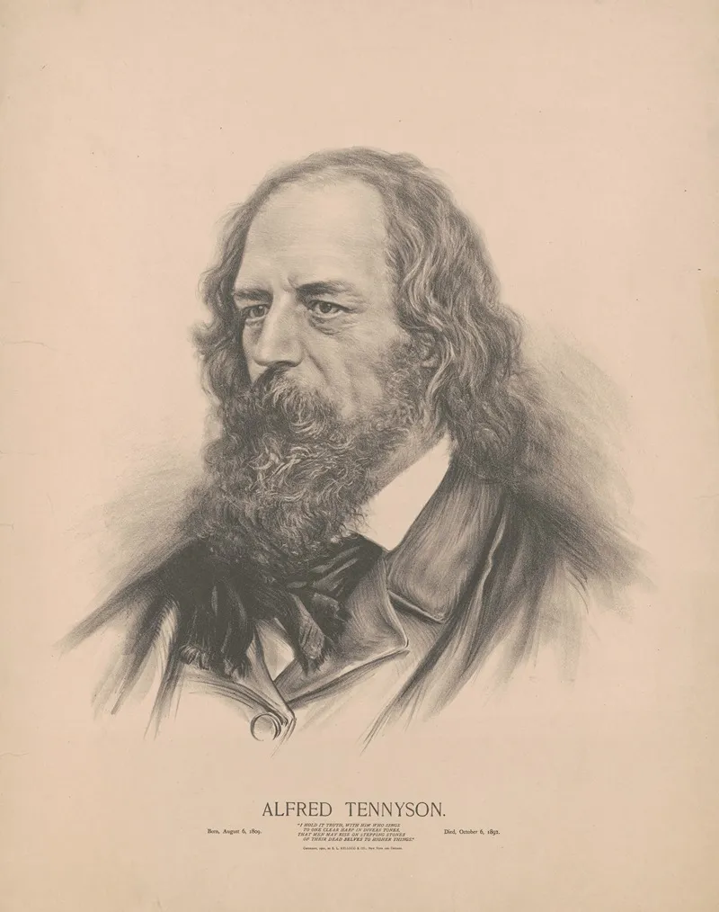 Alfred Tennyson Born August 6 1809 Died October 6 1892