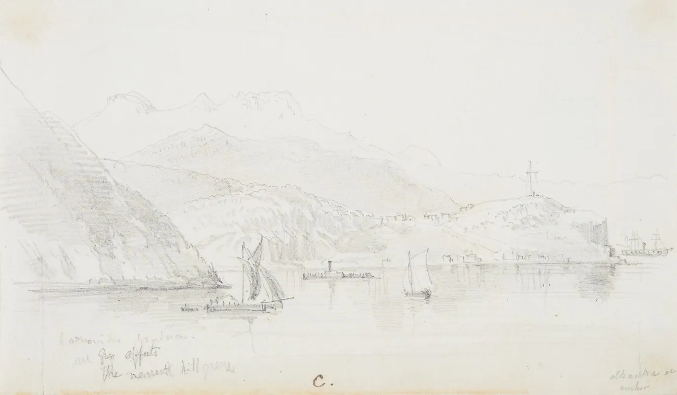Alhambra At Anchor Port Chalmers