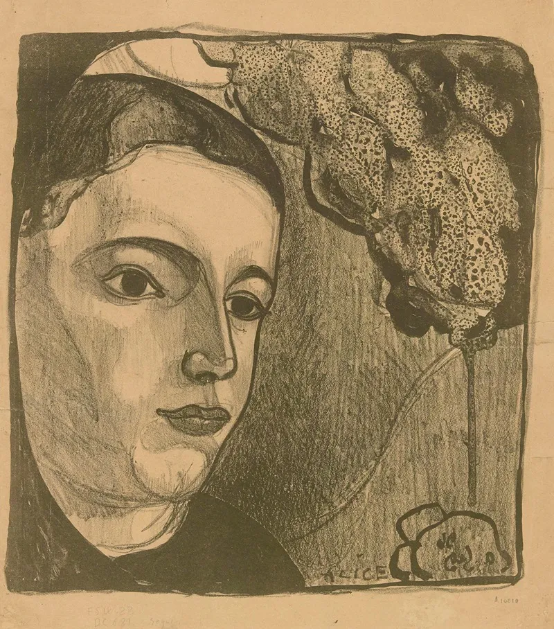 Alice 7 by Armand Seguin - Canvas Print