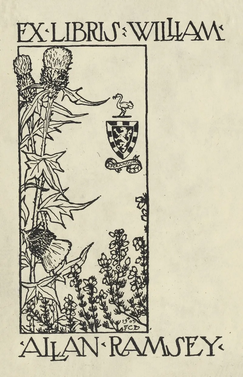 Allan Ramsey by Frank Chouteau Brown - Canvas Print