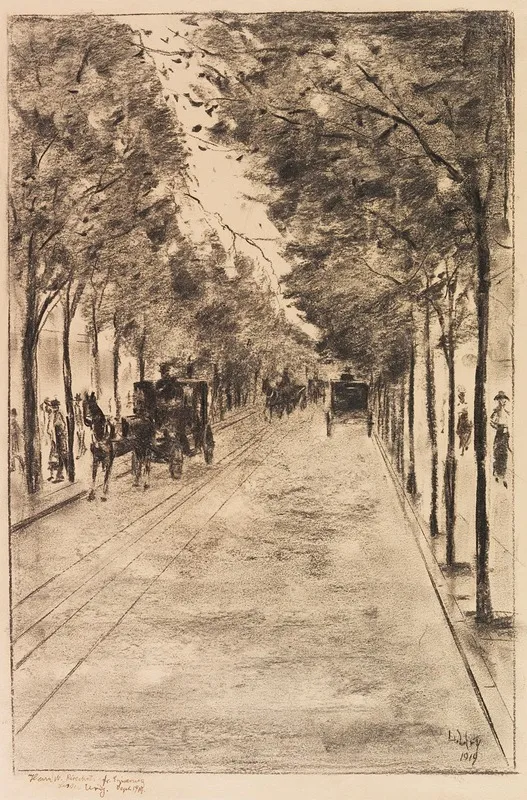 Allee Im Tiergarten Berlin