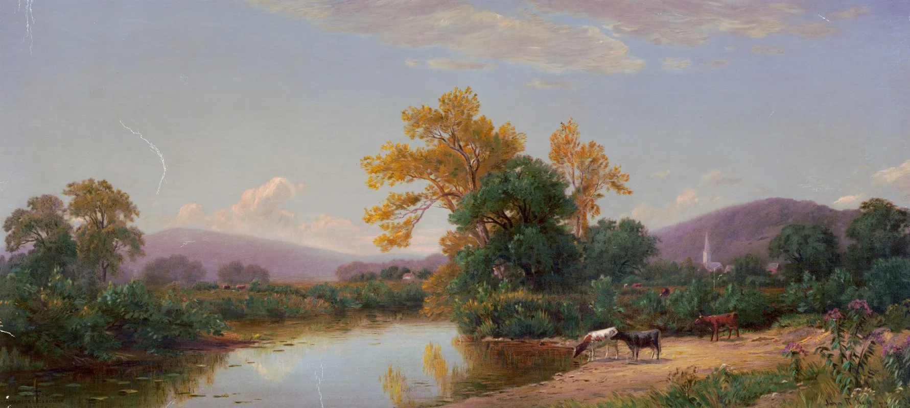 Allegaheny Mt Md by John Ross Key - Canvas Print