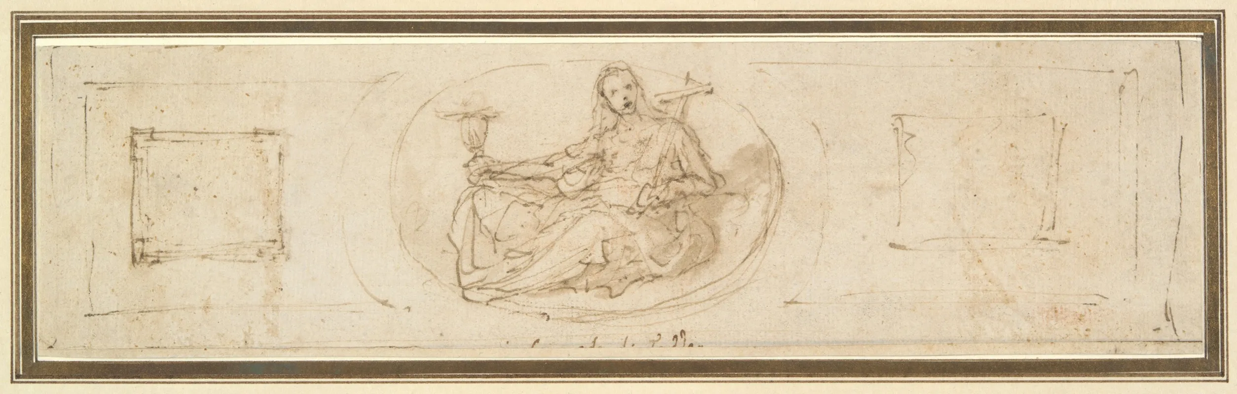Allegorical Figure Of Faith 3 by Federico Zuccaro - Canvas Print