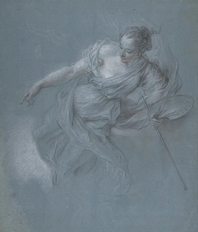 Allegorical Figure Of Painting