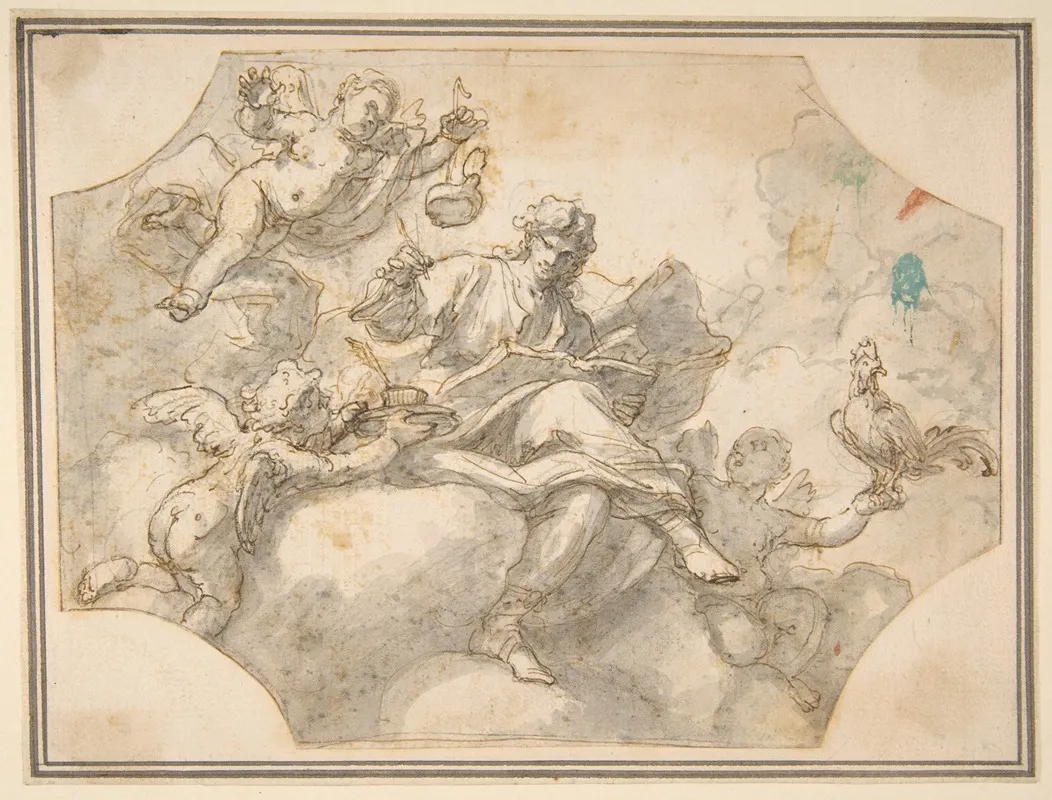 Allegorical Figure Of Study