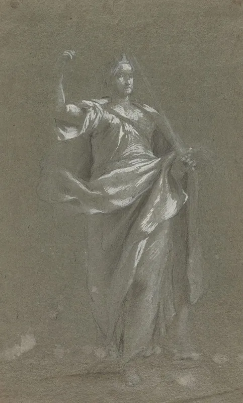 Allegorical Figure Recto