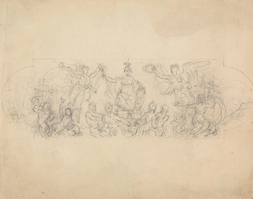 Allegorical Sketch Of Victory