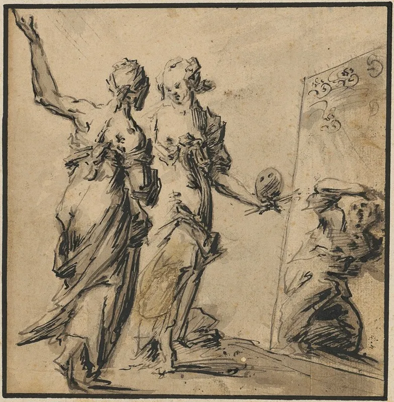 Allegorie Der Malerei 2