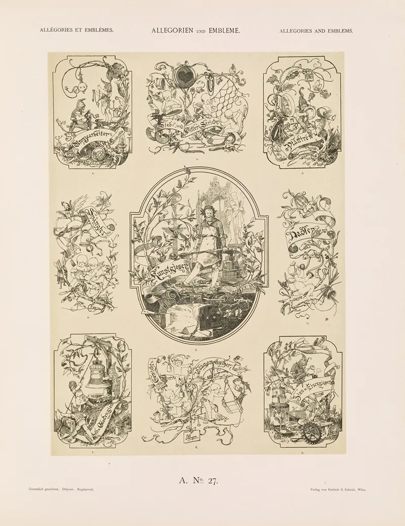 Allegorien Und Embleme Vol Ii Pl 029