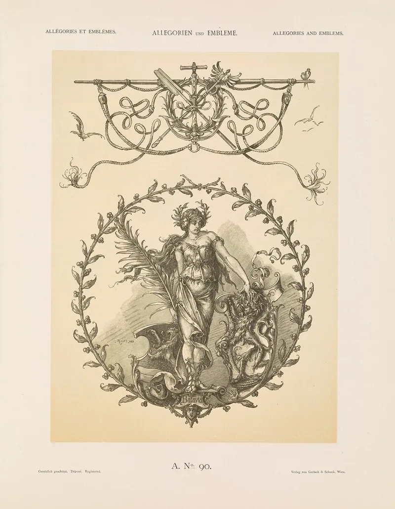 Allegorien Und Embleme Vol Ii Pl 100