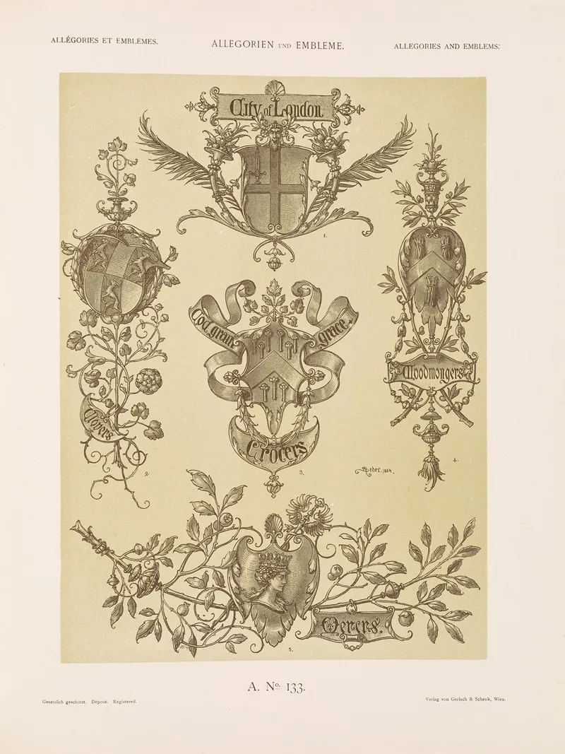 Allegorien Und Embleme Vol Ii Pl 144