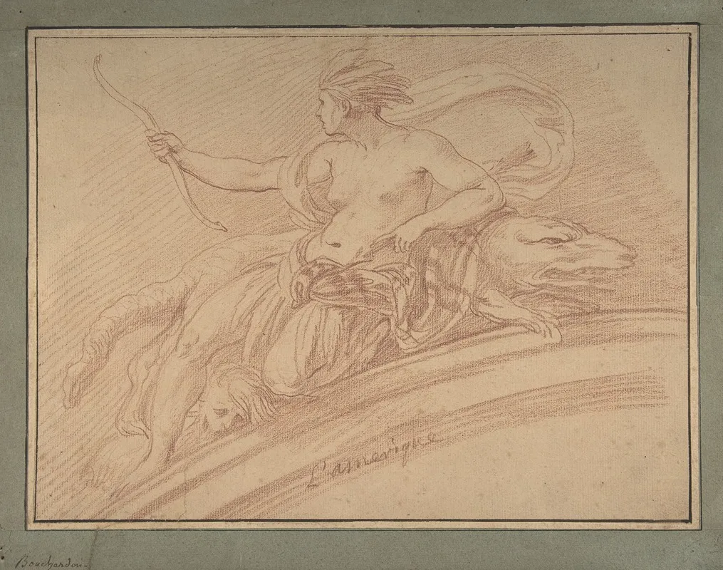 Allegory Of America From The Four Continents