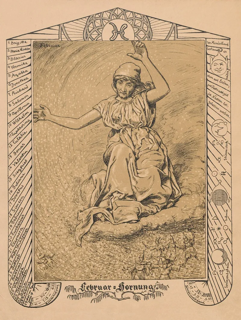 Allegory Of February