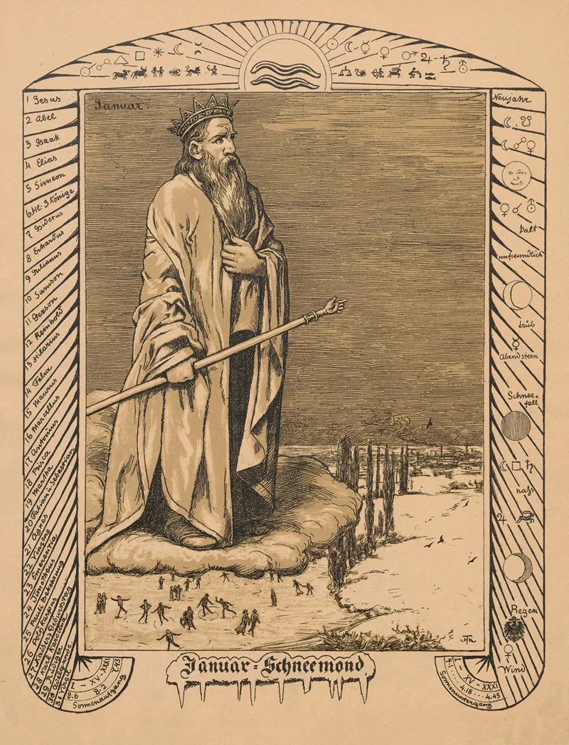 Allegory Of January