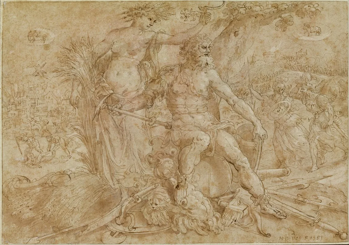 Allegory Of The Choleric Temperament