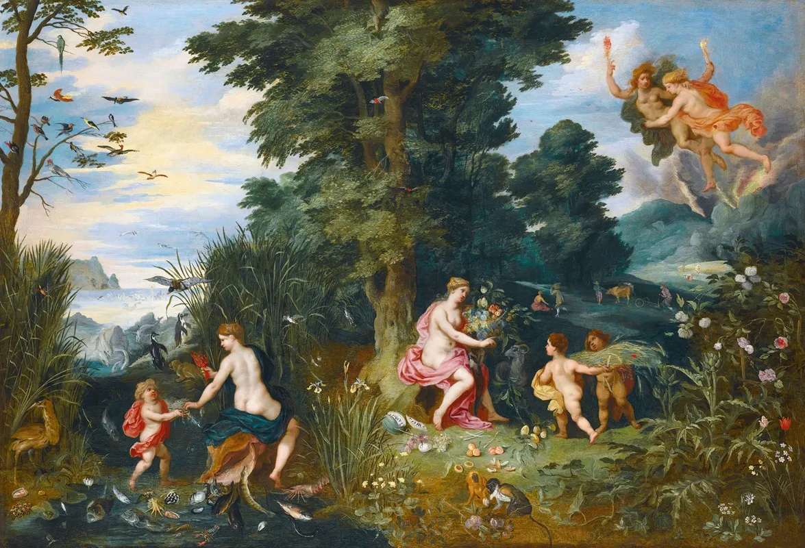 Allegory Of The Four Elements 2