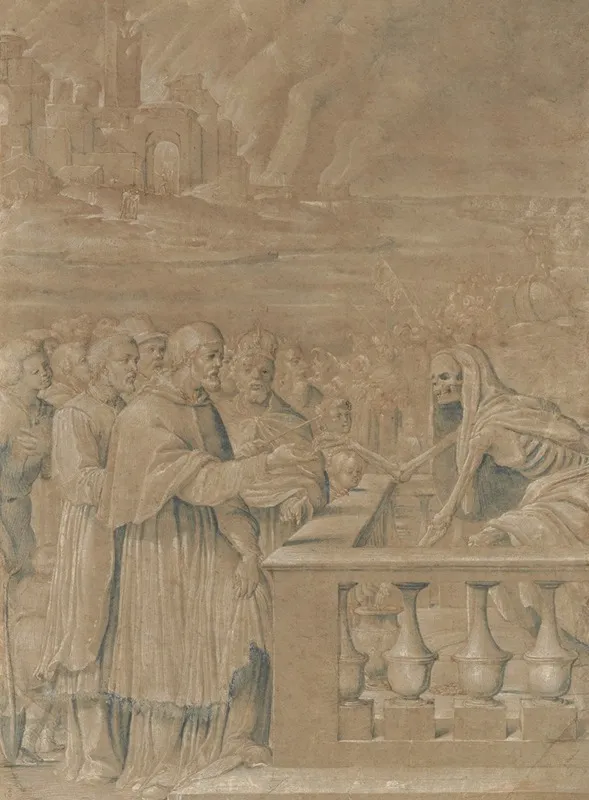 Allegory Of The Triumph Of Death Over Church And State