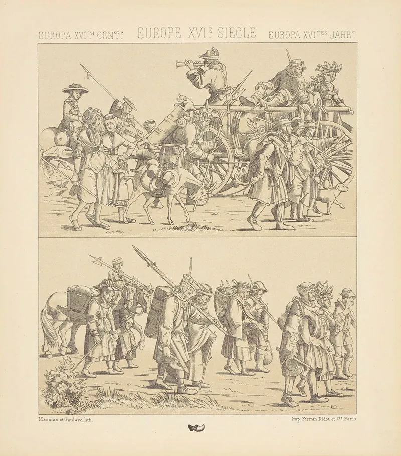 Allemagne Costumes Du Peuple