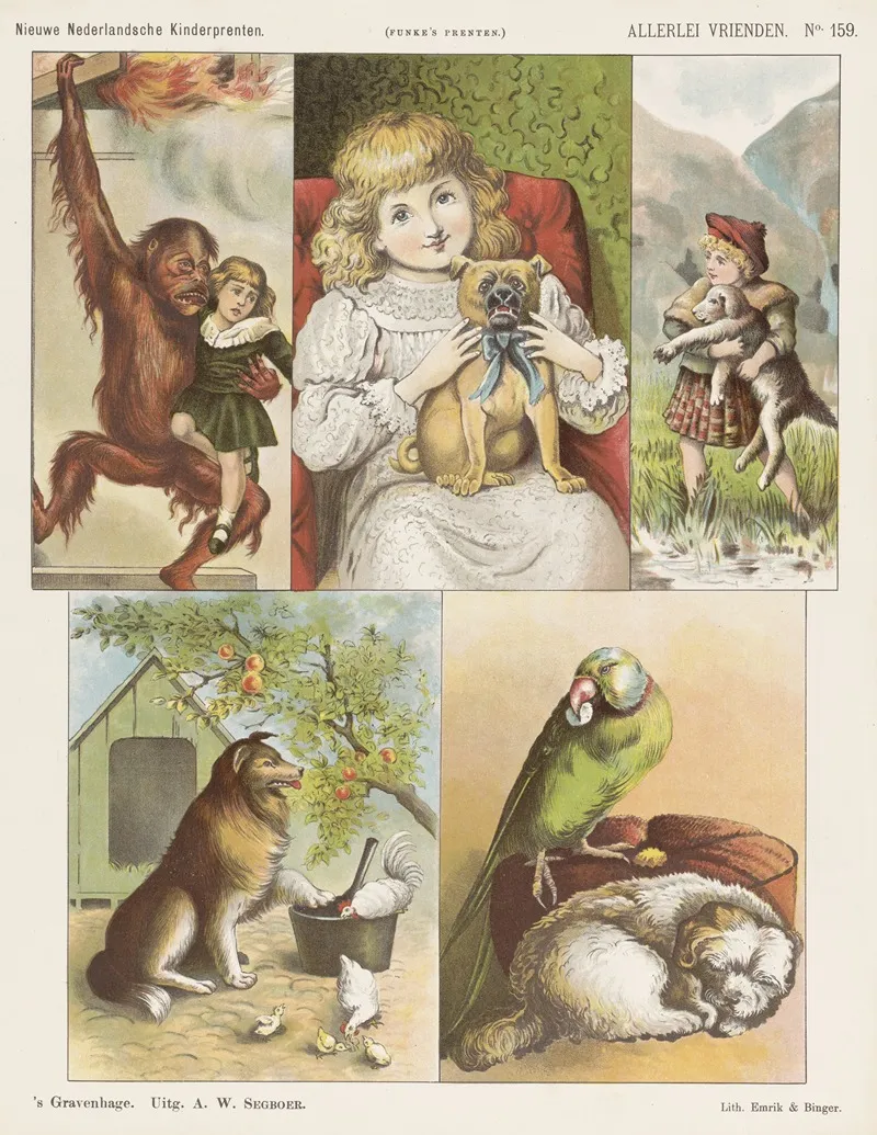 Allerlei Vrienden by Emrik &amp; Binger - Canvas Print