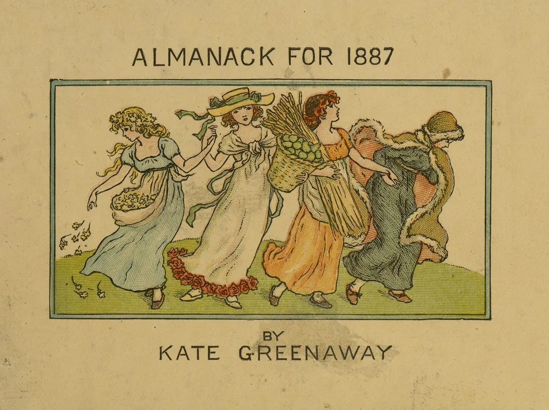 Almanack For 1887 Cover