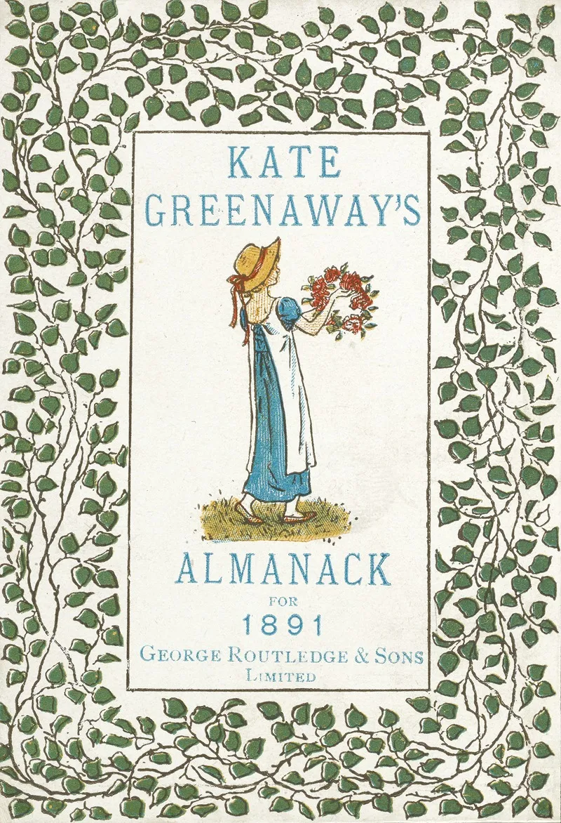 Almanack For 1891 Back Cover
