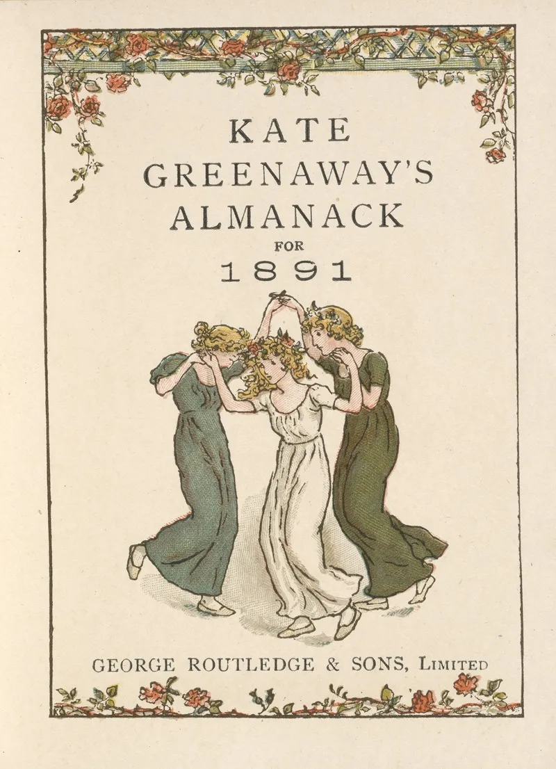 Almanack For 1891 Title