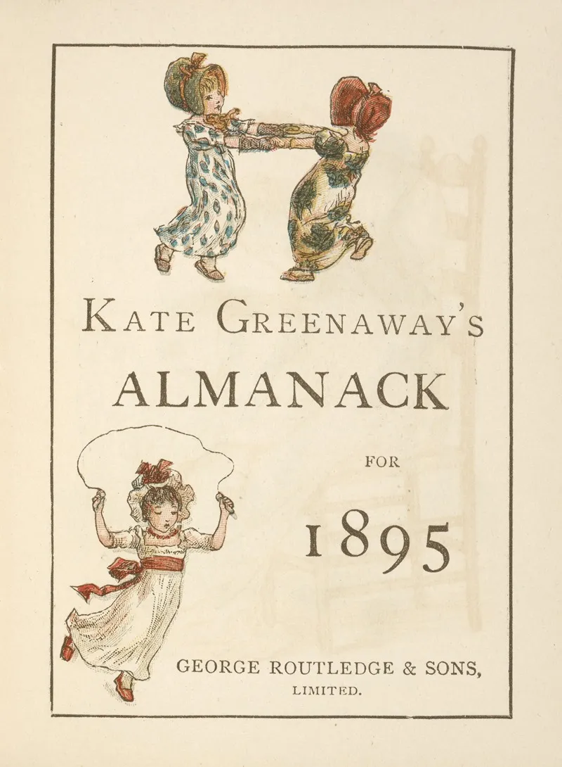 Almanack For 1895 Title