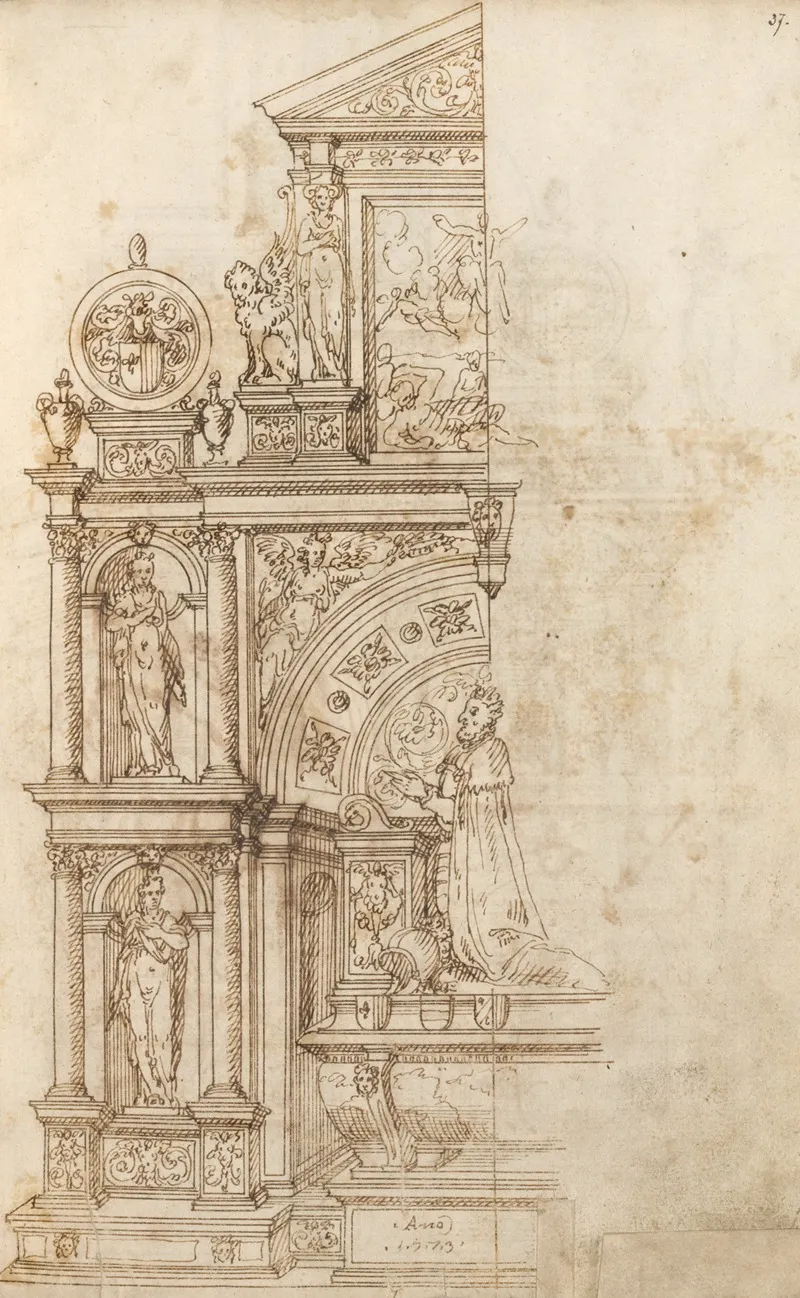Altar Pieces And Decorations Pl 092