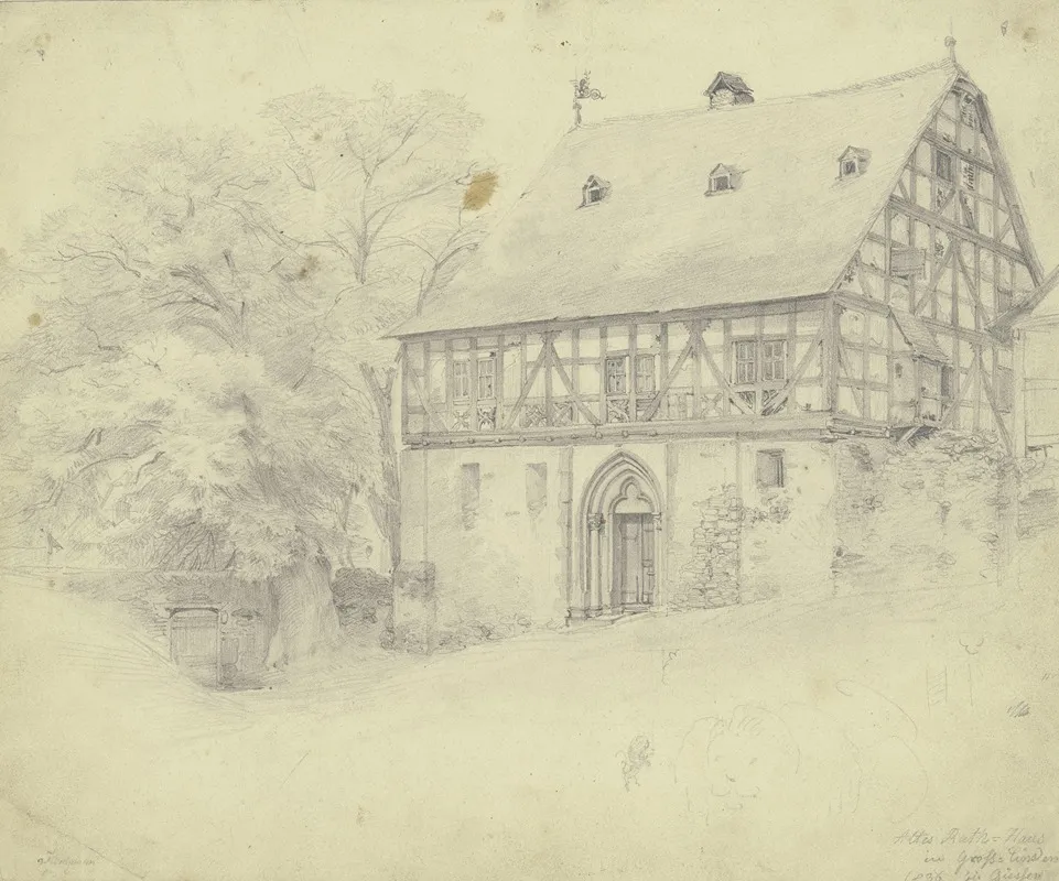 Altes Rathaus In Gros Linden Bei Giesen