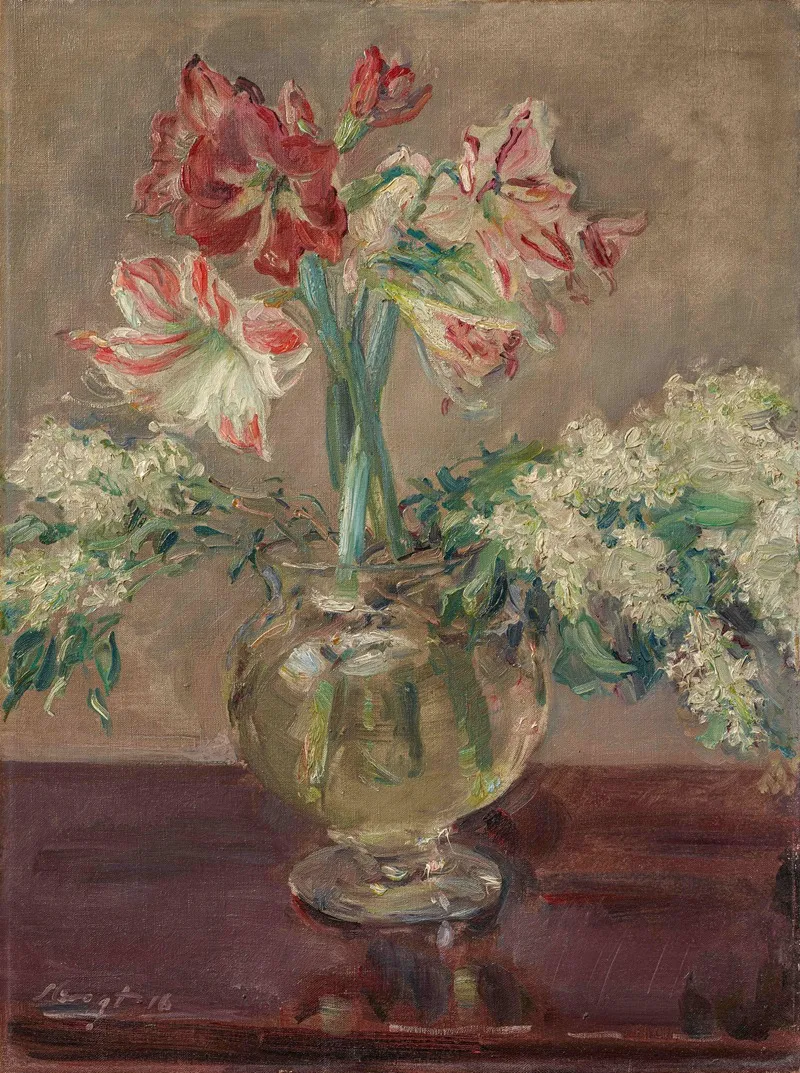 Amaryllis Und Flieder