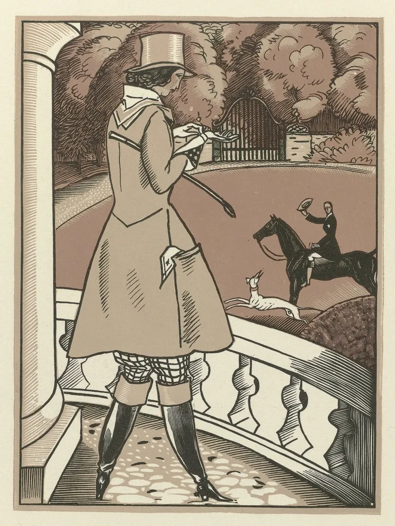 Amazone 2 by Fernand Siméon - Canvas Print